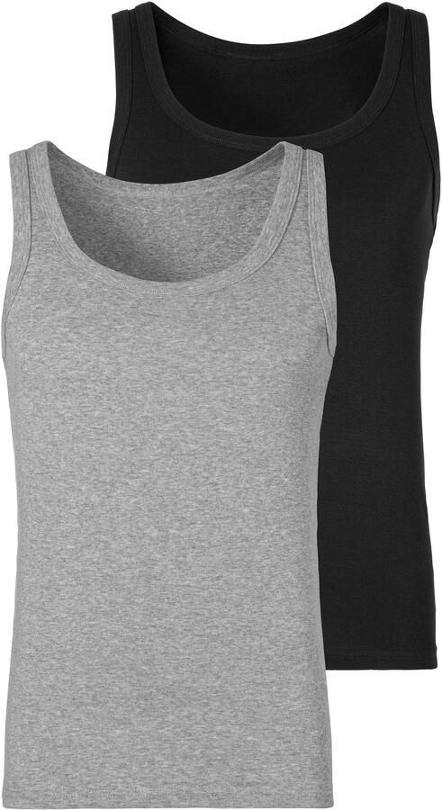H.I.S Tanktop eenvoudige basic ook voor eronder (set 2-delig) - Foto 8