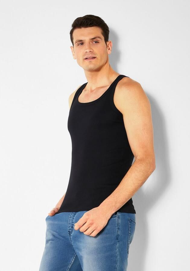 H.I.S Tanktop eenvoudige basic ook voor eronder (set 2-delig) - Foto 4