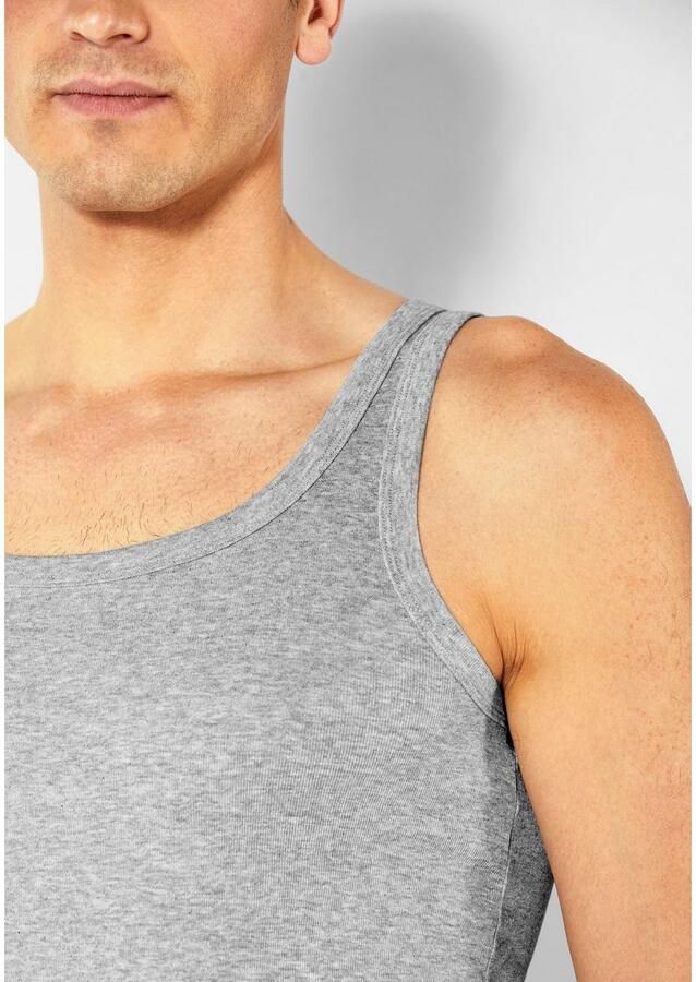 H.I.S Tanktop eenvoudige basic ook voor eronder (set 2-delig)