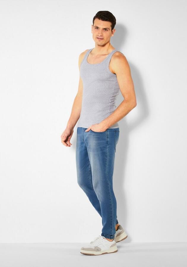 H.I.S Tanktop eenvoudige basic ook voor eronder (set 2-delig) - Foto 5