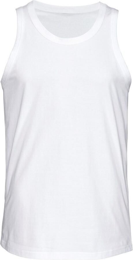 H.I.S Tanktop Onderhemd voor heren met ronde hals van katoen (set 3-delig) - Foto 4