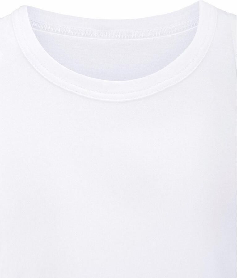 H.I.S Tanktop Onderhemd voor heren met ronde hals van katoen (set 3-delig)