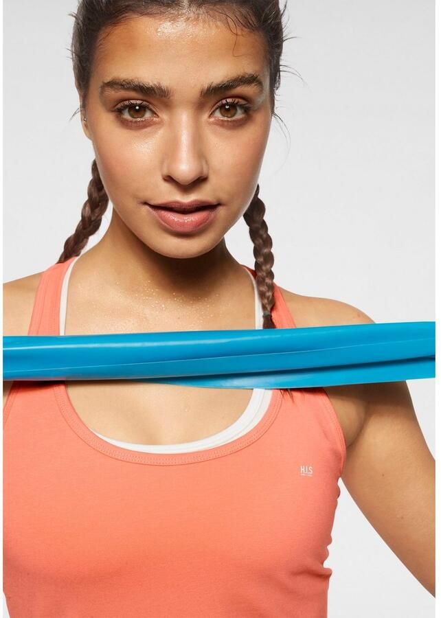 H.I.S Tanktop Zachtere fijnrib met elastisch katoen voor hoog draagcomfort (Set van 3) - Foto 1