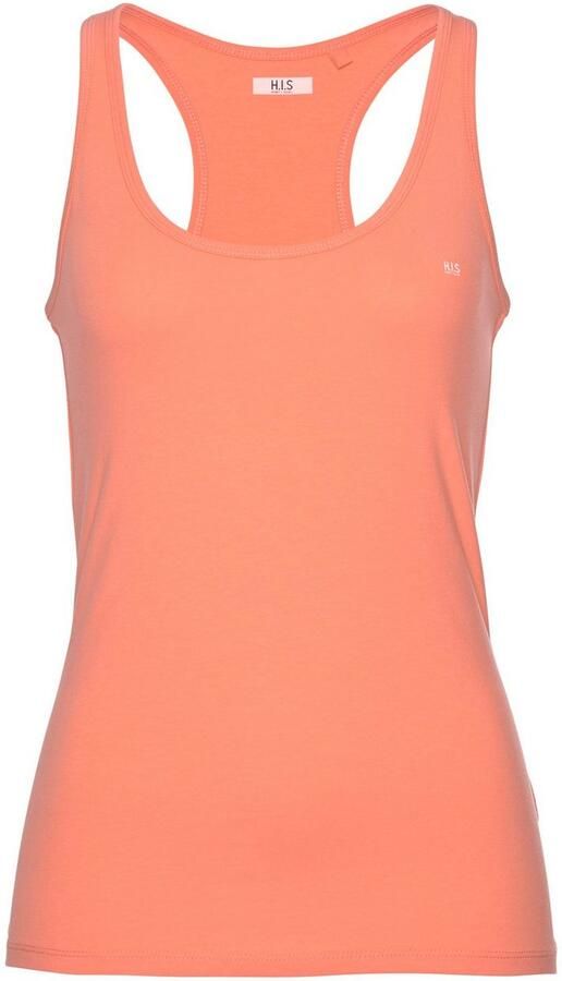 H.I.S Tanktop Zachtere fijnrib met elastisch katoen voor hoog draagcomfort (Set van 3) - Foto 7