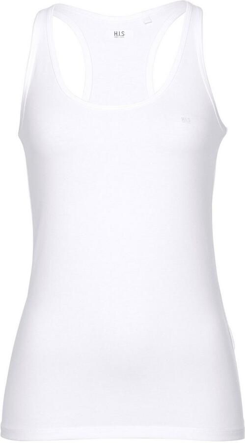 H.I.S Tanktop Zachtere fijnrib met elastisch katoen voor hoog draagcomfort (Set van 3) - Foto 8