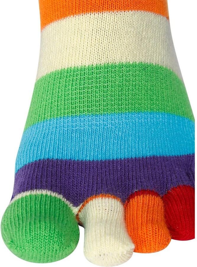 H.I.S Teensokken met streepdessin zacht en ventilerend (set)