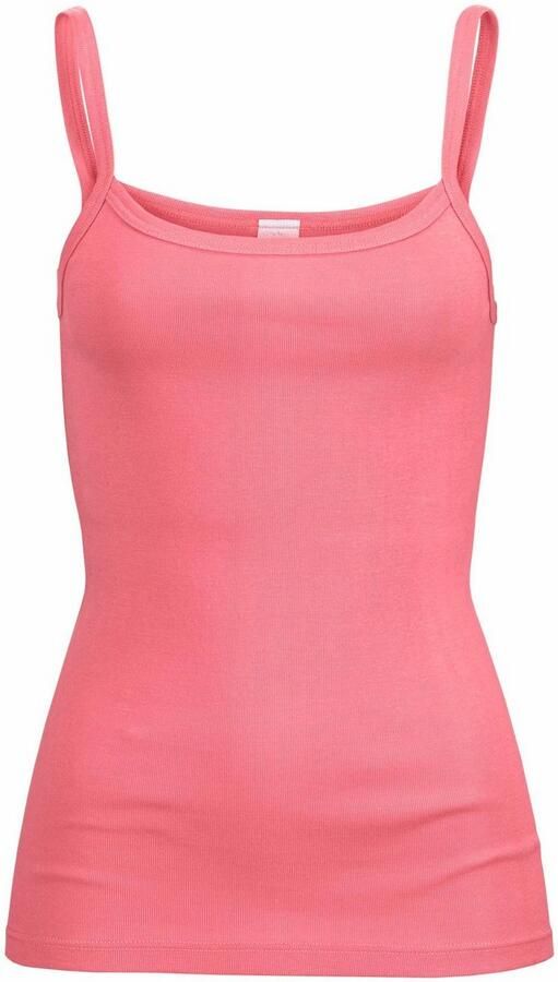 H.I.S Top met spaghettibandjes van zachte ribkwaliteit van katoen (Set van 3) - Foto 4
