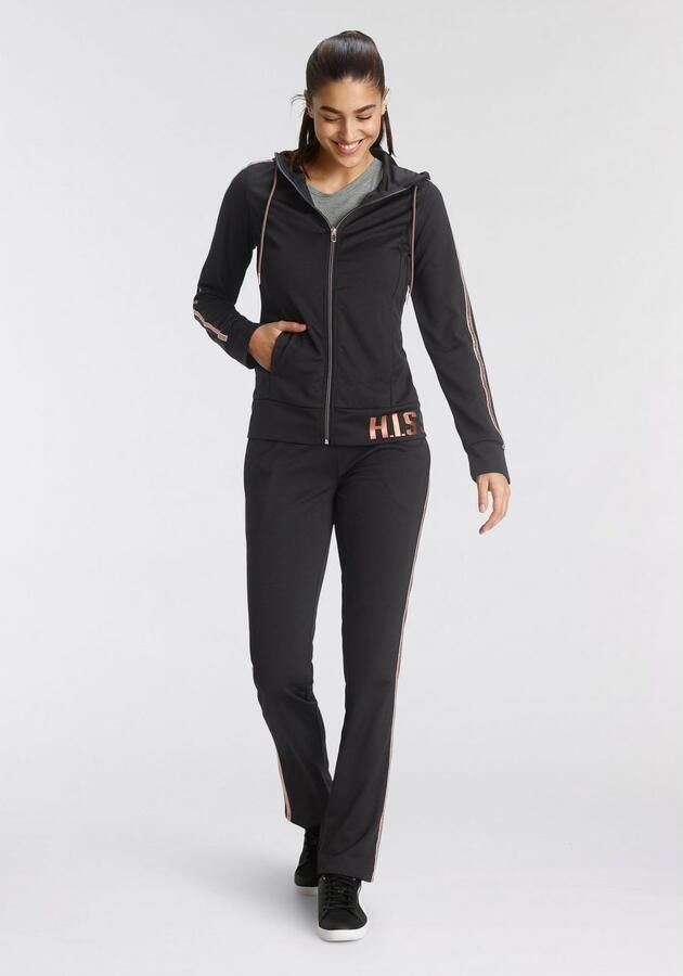 H.I.S Trainingspak Zacht sneldrogend stretchmateriaal voor hoog comfort (set 2-delig) - Foto 4