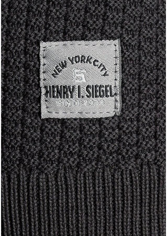 H.I.S Trui met ronde hals in bijzondere tricot-look - Foto 3