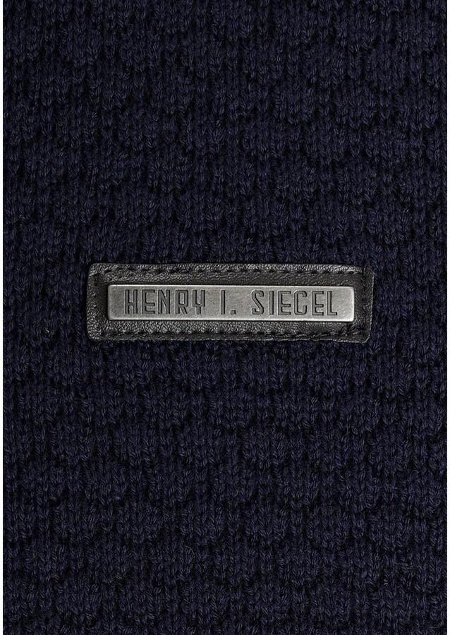 H.I.S Trui met ronde hals met contraststrepen op de mouw - Foto 2