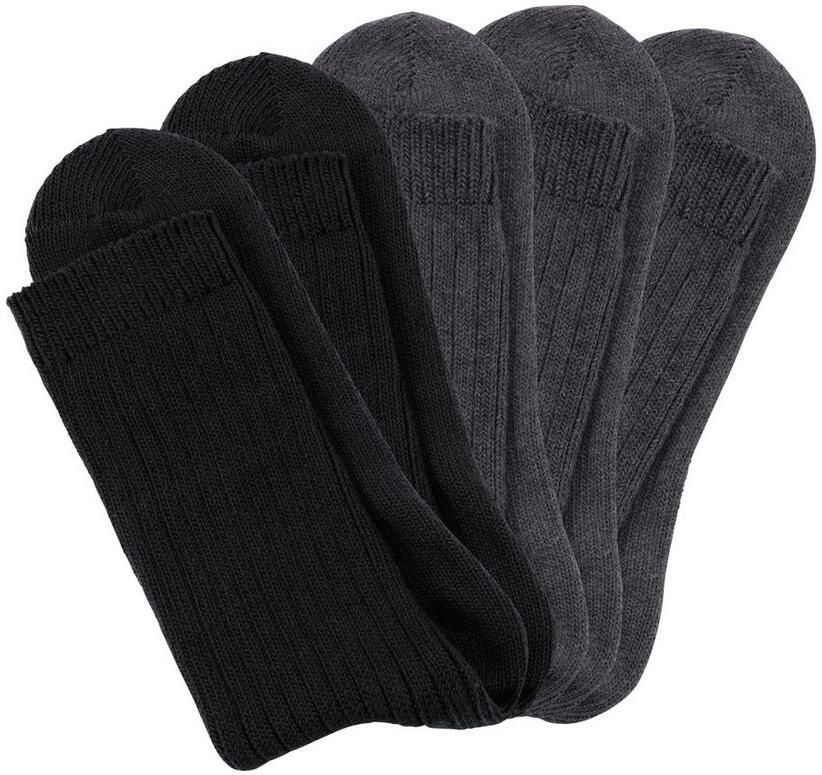 H.I.S Werksokken bijzonder grof gebreid (set 5 paar) - Foto 2