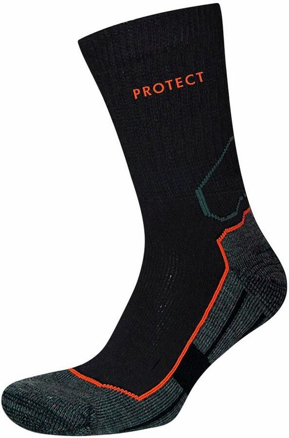 H.I.S Werksokken PROTECT voor een optimale bescherming in werkschoenen (set 2 paar)