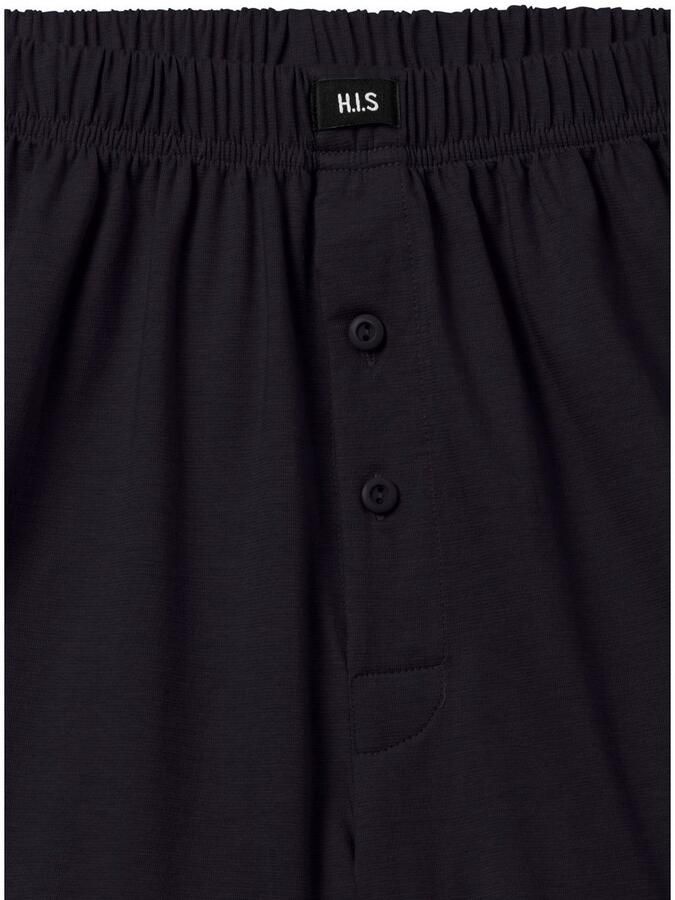 H.I.S Wijde boxershort Heren boxer wijdte pasvorm comfortband van katoen-stretch (set 5 stuks)