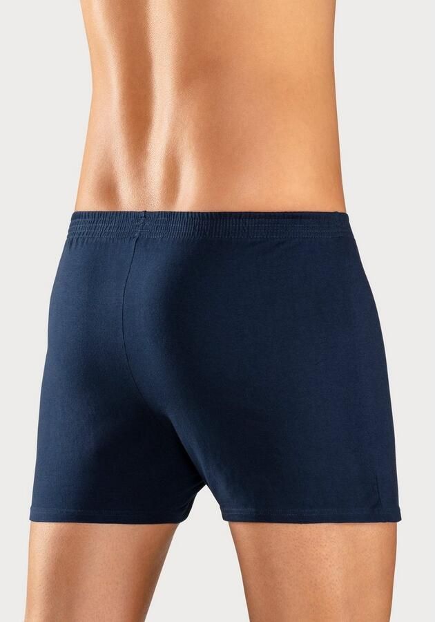 H.I.S Wijde boxershort van zacht single-jerseymateriaal (set 2 stuks)