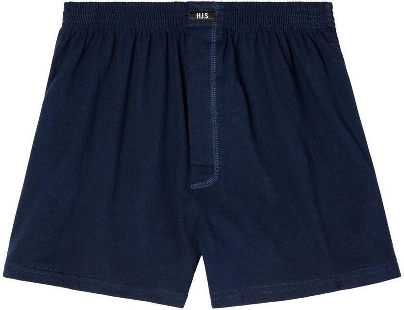 H.I.S Wijde boxershort van zacht single-jerseymateriaal (set 2 stuks) - Foto 3