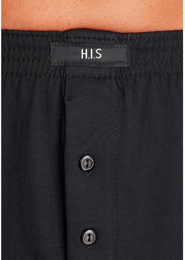 H.I.S Wijde boxershort vlotte pasvorm (set 3 stuks)