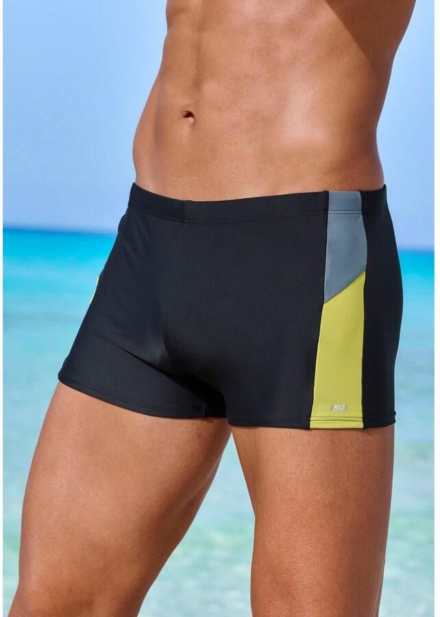 H.I.S Zwemboxer in colourblocking-design - Foto 1