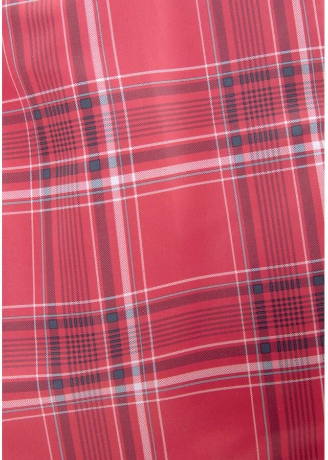 H.I.S Zwemshort Geruit met contrastkleurig koord - Foto 2