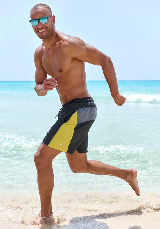 H.I.S Zwemshort in colourblocking-design - Foto 3