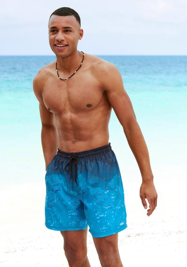 H.I.S Zwemshort met verloop - Foto 4