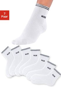 H.I.S Korte sokken met frotté (7 paar)