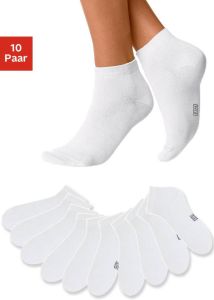 H.I.S Korte sokken met verstevigde hiel en teen (10 paar)