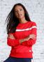 H.I.S Sweatshirt met gestreept tape loungewear loungepak - Thumbnail 1