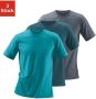 H.I.S T-shirt van katoen perfect als ondershirt (set 3-delig) - Thumbnail 1