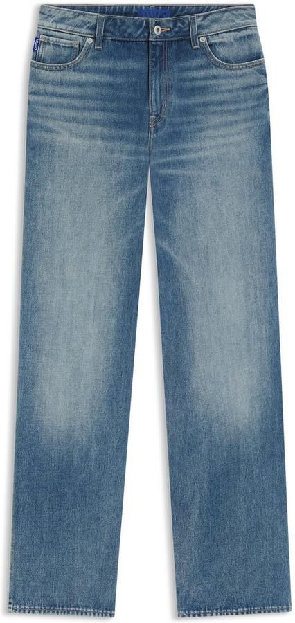 HUGO Blue 5-pocket jeans Gamala Mid Rise in Baggy Fit - Foto 6