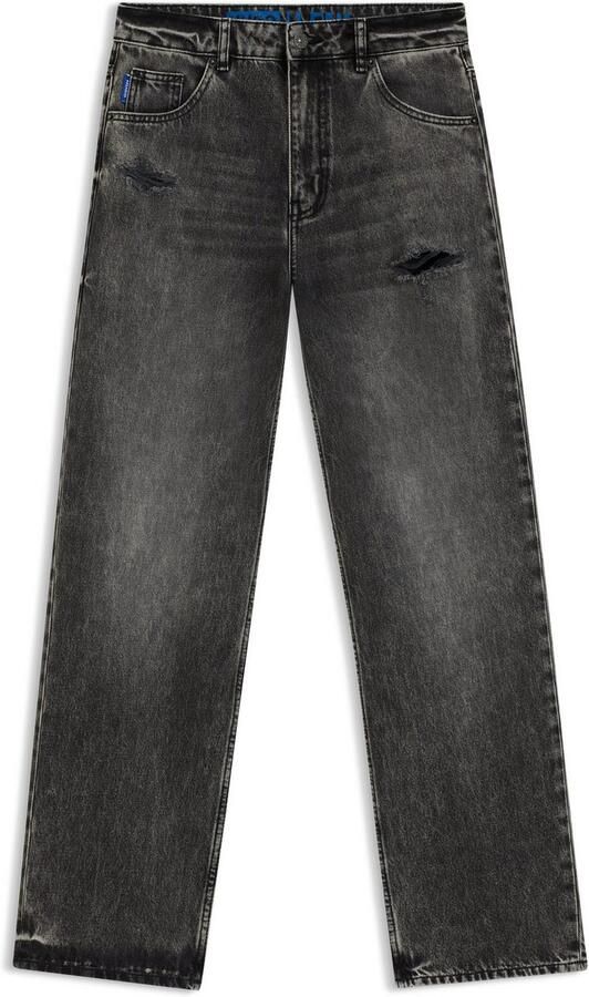 HUGO Blue 5-pocket jeans Leni Lage taille in relaxed fit - Foto 6