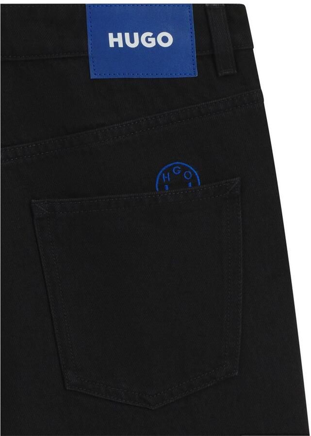 HUGO Blue 5-pocket jeans Leni Loose Fit Baggy Jeans Wijde Pijp Lage tot Midden Taille