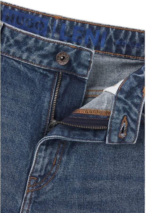 OTTO HUGO Blue 5-pocket jeans Leni Relaxed fit met lage taille