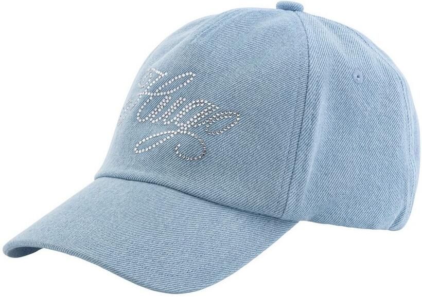 Hugo Blue Baseballpet met strass-steentjes model 'Alyce' - Foto 4