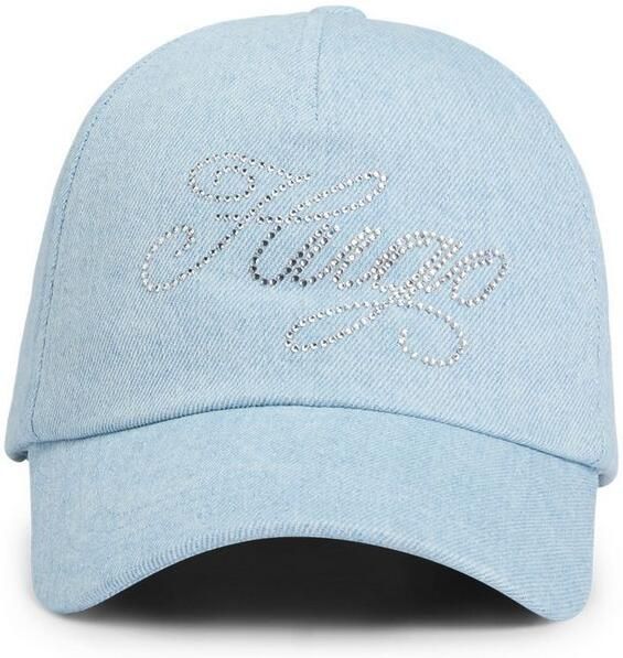 Hugo Blue Baseballpet met strass-steentjes model 'Alyce' - Foto 6