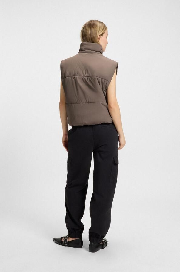 HUGO Blue Bodywarmer Fae Bubble vorm elastische band in de zoom - Foto 5