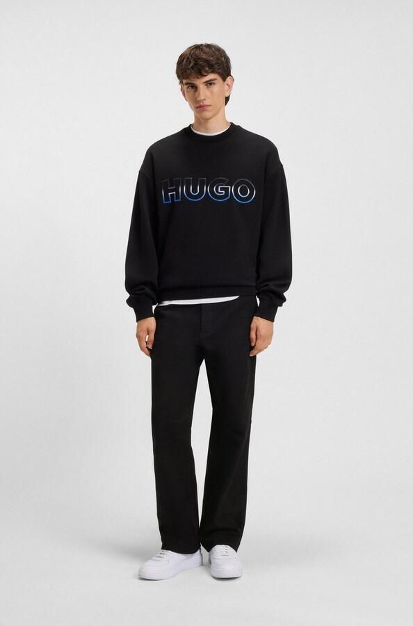 HUGO Blue Chino Zarik regular fit met smalle pijpen - Foto 7