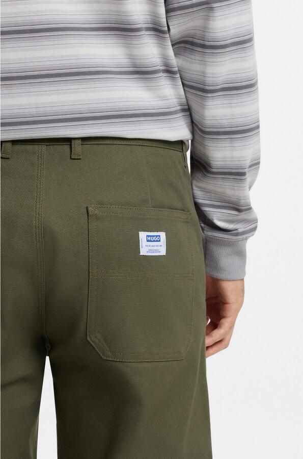 HUGO Blue Chino Zarik regular fit met smalle pijpen - Foto 3