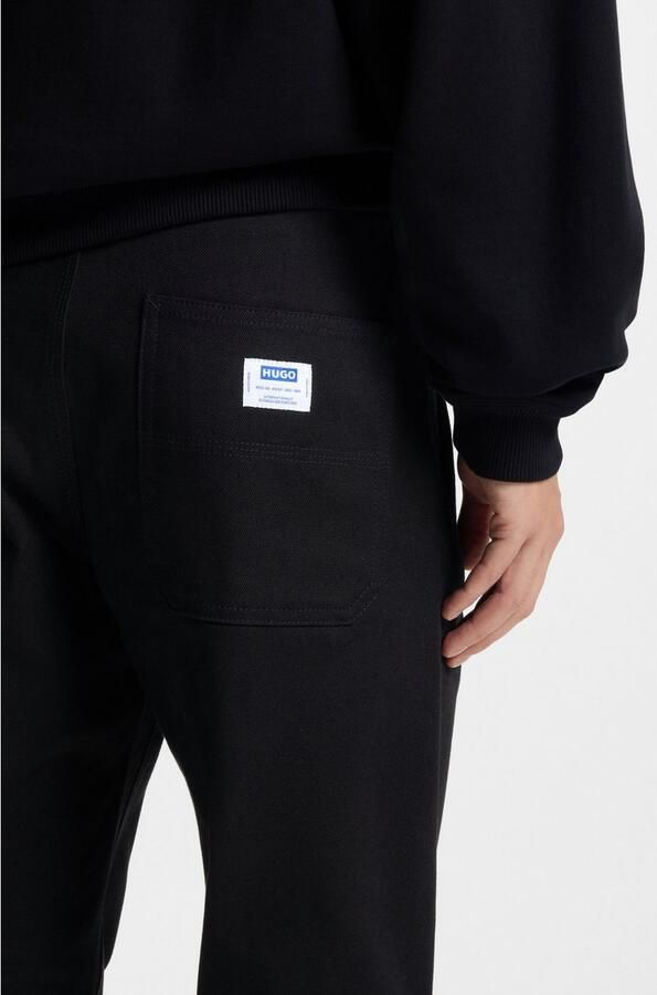 HUGO Blue Chino Zarik regular fit met smalle pijpen - Foto 6