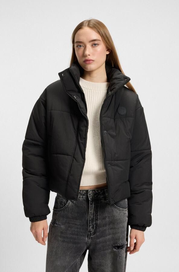 HUGO Blue Gewatteerde jas Faren Relaxed fit met verstelbare zoom - Foto 7