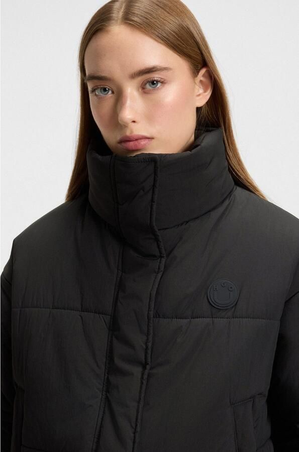 HUGO Blue Gewatteerde jas Faren Relaxed fit met verstelbare zoom - Foto 3