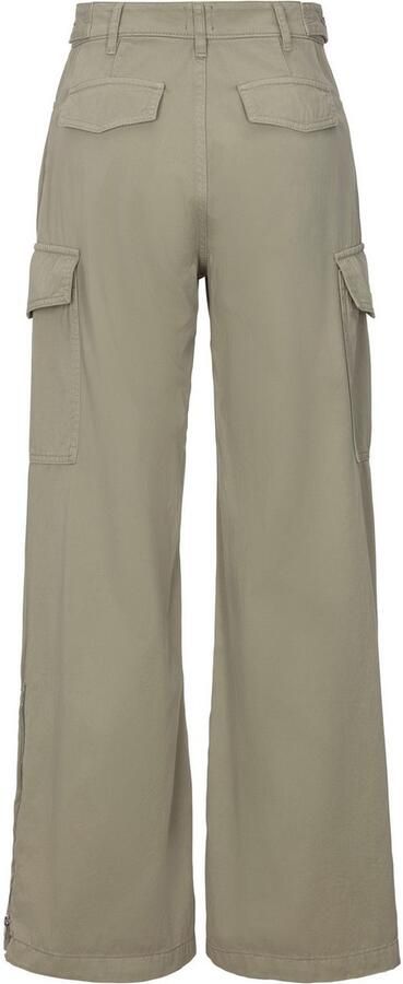 HUGO Blue Geweven broek Holoma met cargozakken en klepzakken