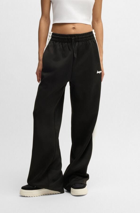 HUGO Blue Geweven broek Nelarina in retro color blocking - Foto 5