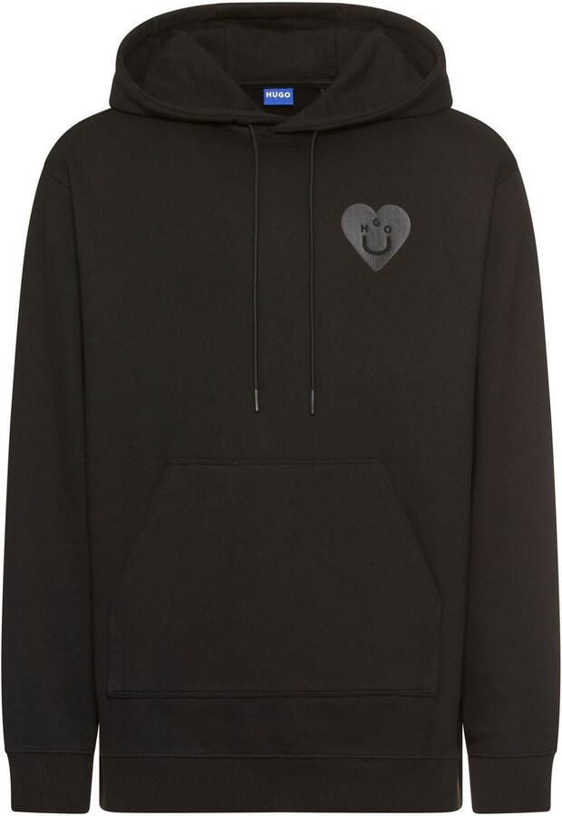 HUGO Blue Hoodie Dejandra unisex oversized - Foto 3