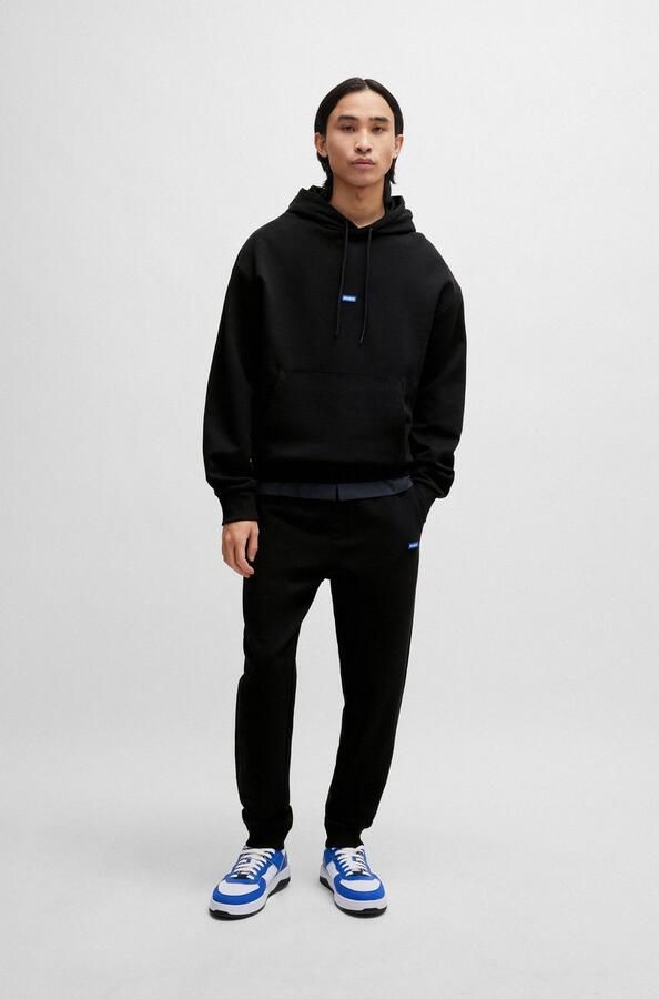 HUGO Blue Hoodie met kangoeroezak (2) - Foto 3