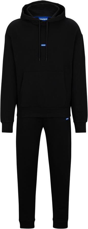 HUGO Blue Hoodie met kangoeroezak (2) - Foto 7