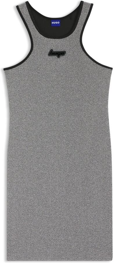 HUGO Blue Jerseyjurk Niamh glinsterend slim fit - Foto 5