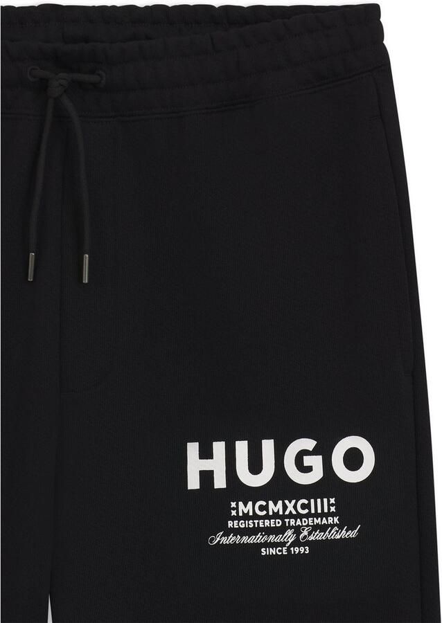 HUGO Blue Joggingbroek Nevez met pijpboorden en oversized pasvorm - Foto 7