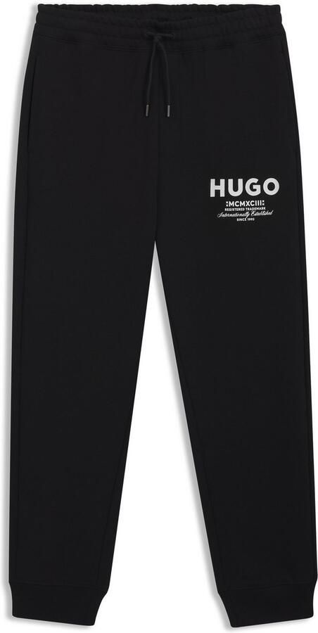 HUGO Blue Joggingbroek Nevez met pijpboorden en oversized pasvorm - Foto 6