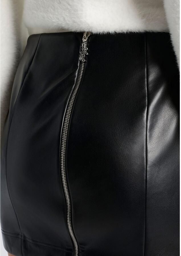 Hugo Blue Nauwsluitende minirok met ritssluiting model 'REKLUS' - Foto 2