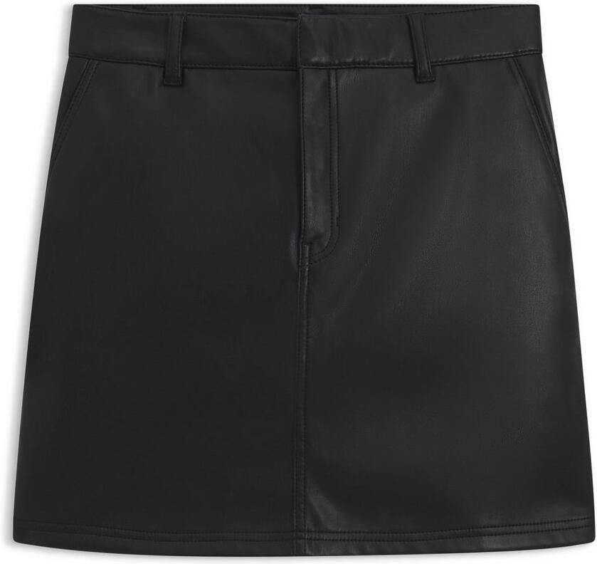 HUGO Blue Minirok Rihale in leerlook slim fit - Foto 2